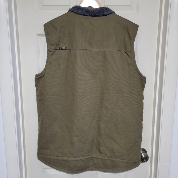Men's Big and Tall Hawx Medium work vest Cotton shell and Polyester lining - Picture 11 of 14